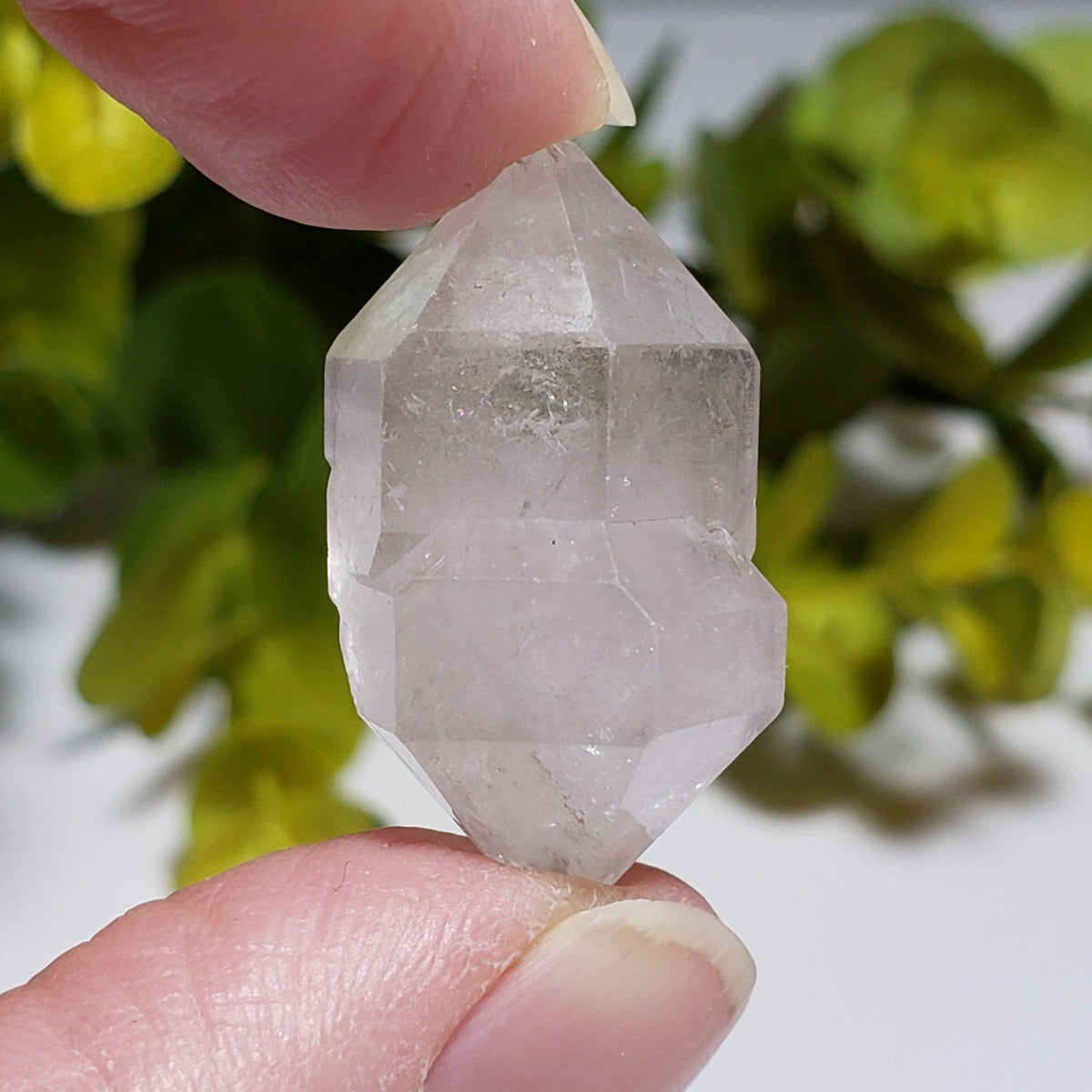  Double Terminated Quartz Point | Raw Quartz Point | 28 mm | Brazil 