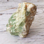 Fluorite Crystals Green on Matrix Mineral 91 Grams, Felix Mine, CA