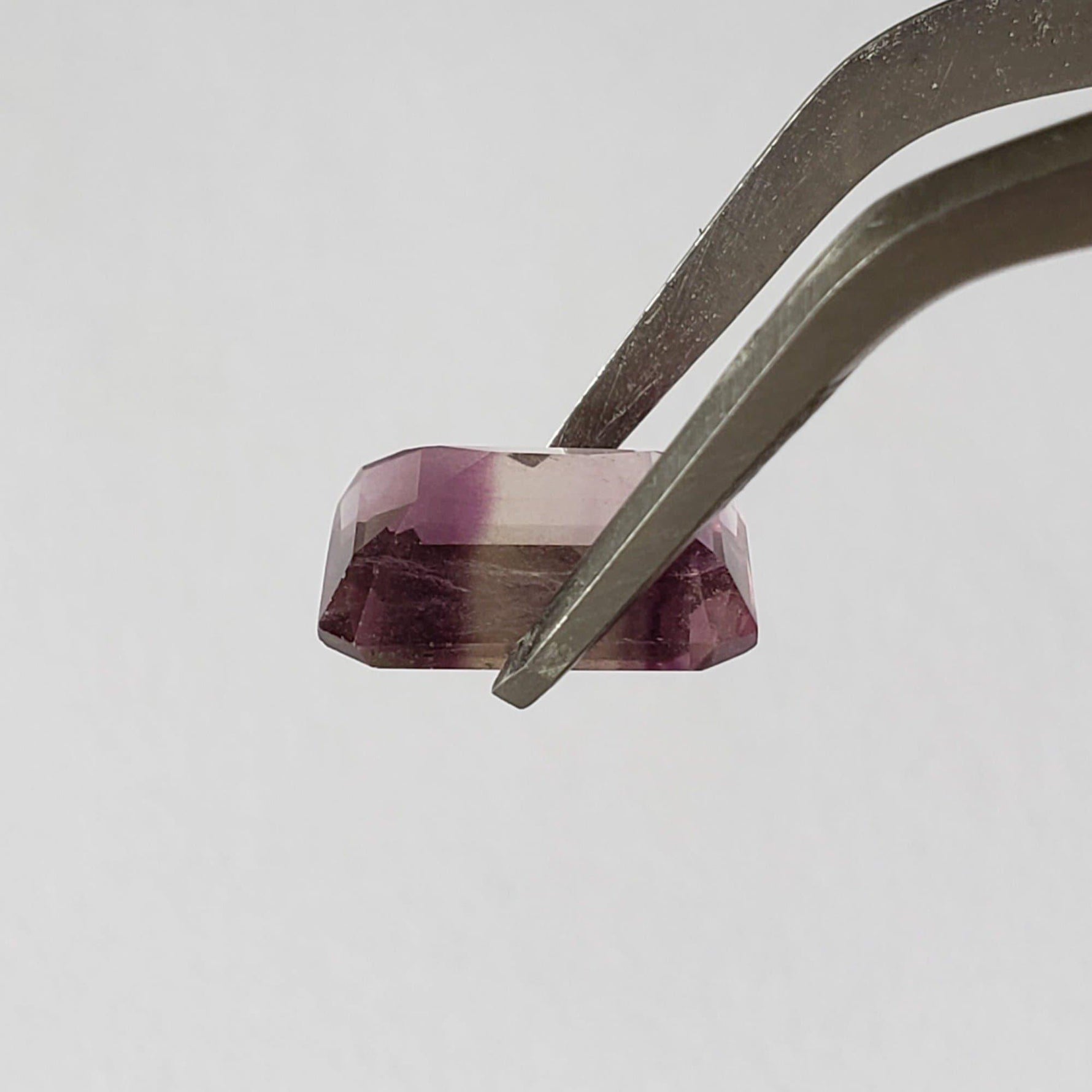 Fluorite | Octagon Cut | Bi-Color Pink | 11x8.9mm 4.83ct