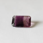 Fluorite | Octagon Cut | Bi-Color Purple | 11.9x10mm 7.1ct