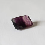 Fluorite | Octagon Cut | Bi-Color Purple | 11.9x10mm 7.1ct