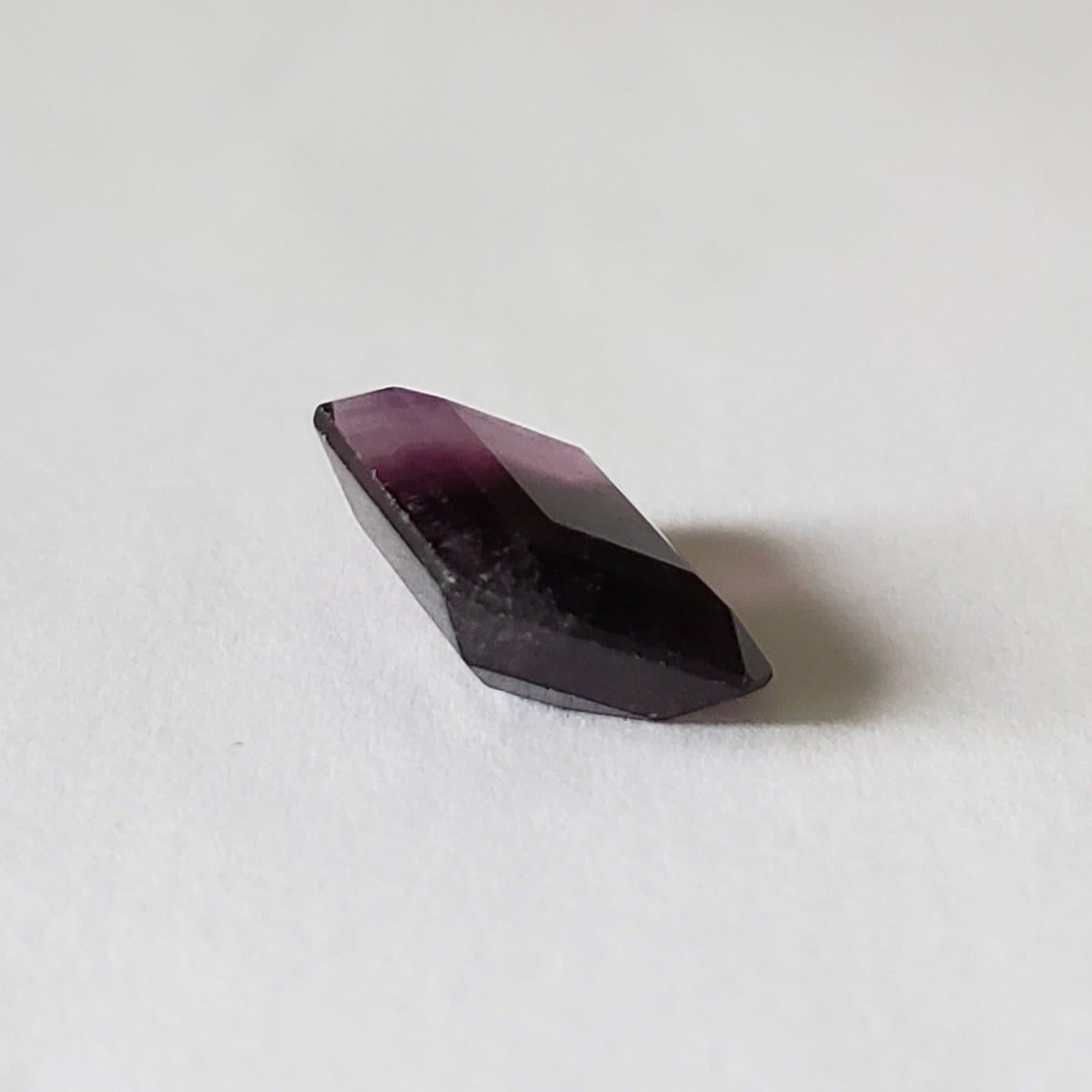 Fluorite | Octagon Cut | Bi-Color Purple | 11.9x10mm 7.1ct