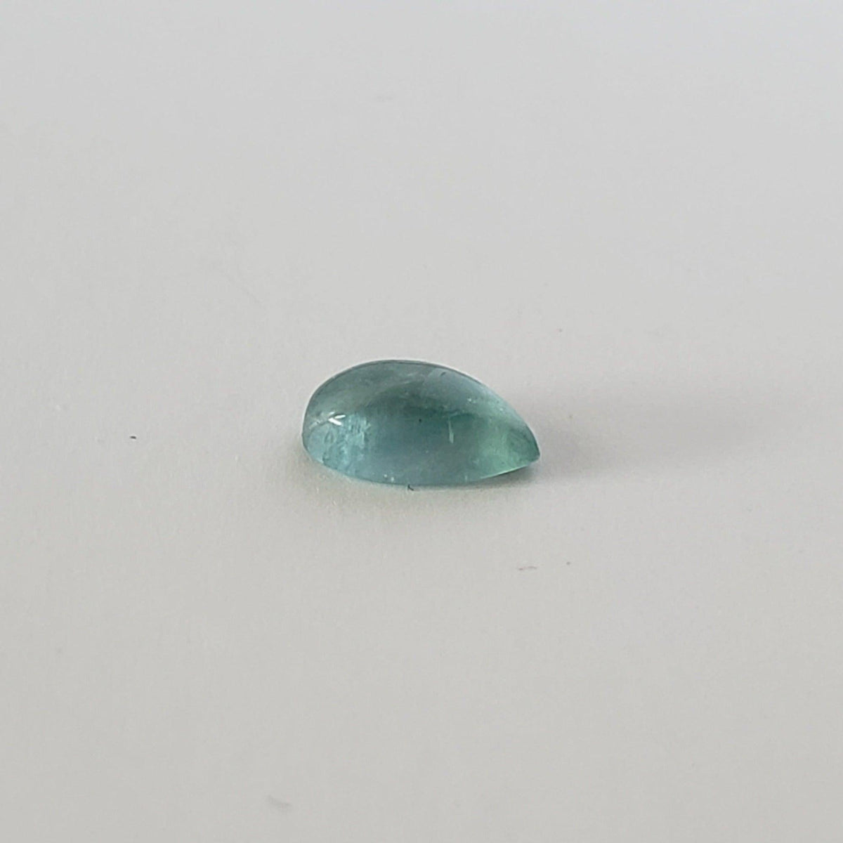 Fluorite | Pear Shape Cabochon | Neon Green | 8x5mm 1.0ct