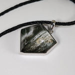 Fossilized Quartz Pendant | 925 Sterling Silver | Brazil | Canagem.com