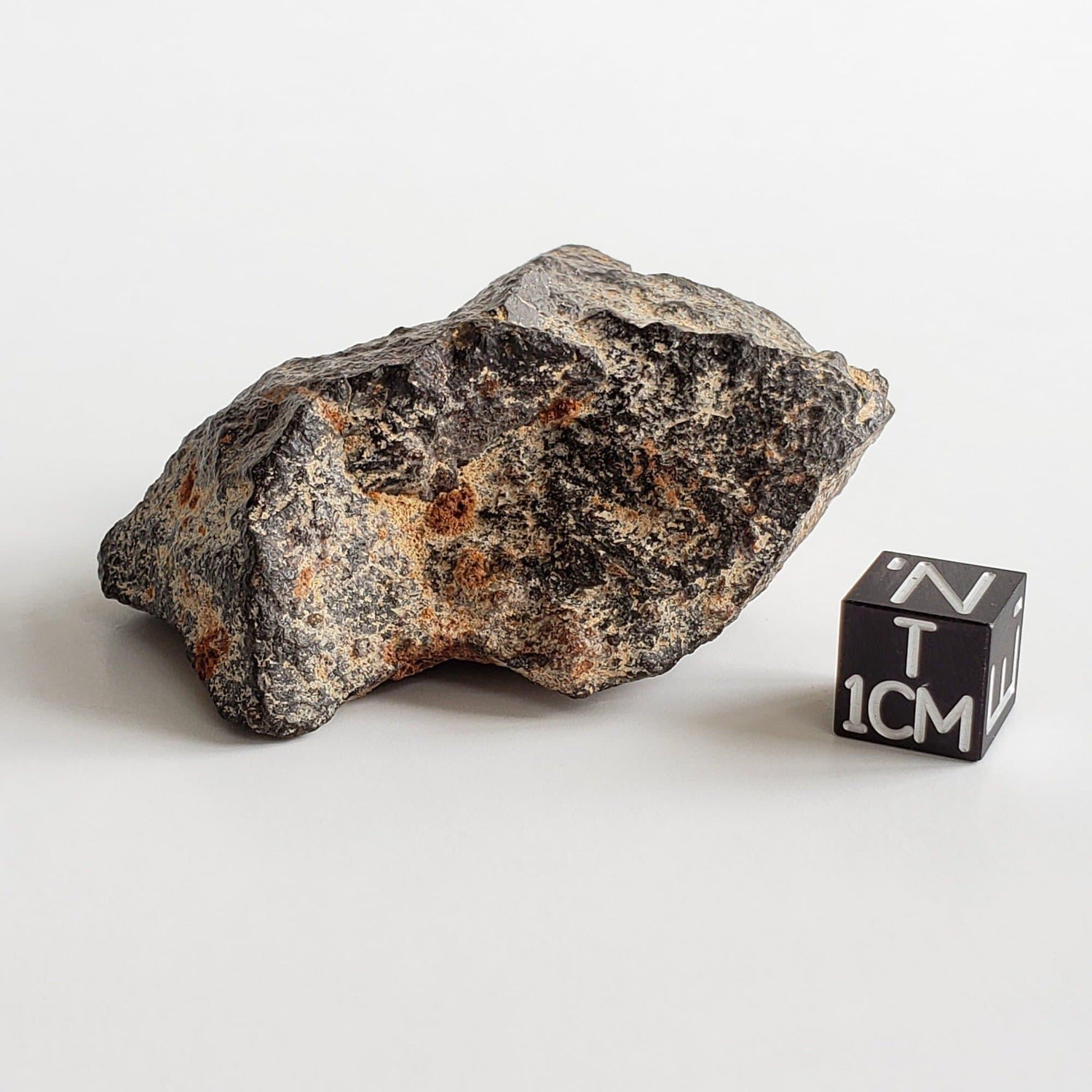 Ghubara Meteorite | 78.4 Gr | Individual | Rare Stony Black L5 Chondrite | Canagem.com