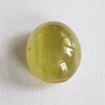  Golden Beryl Cats Eye | Oval Cabochon | 22x18mm 37.22ct 