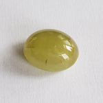  Golden Beryl Cats Eye | Oval Cabochon | 22x18mm 37.22ct 