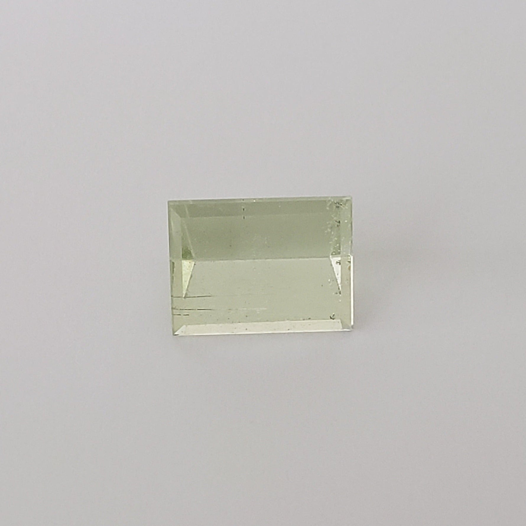  Golden Beryl | Heliodor | Baguette Cut | Green Yellow | 14x10.5mm 