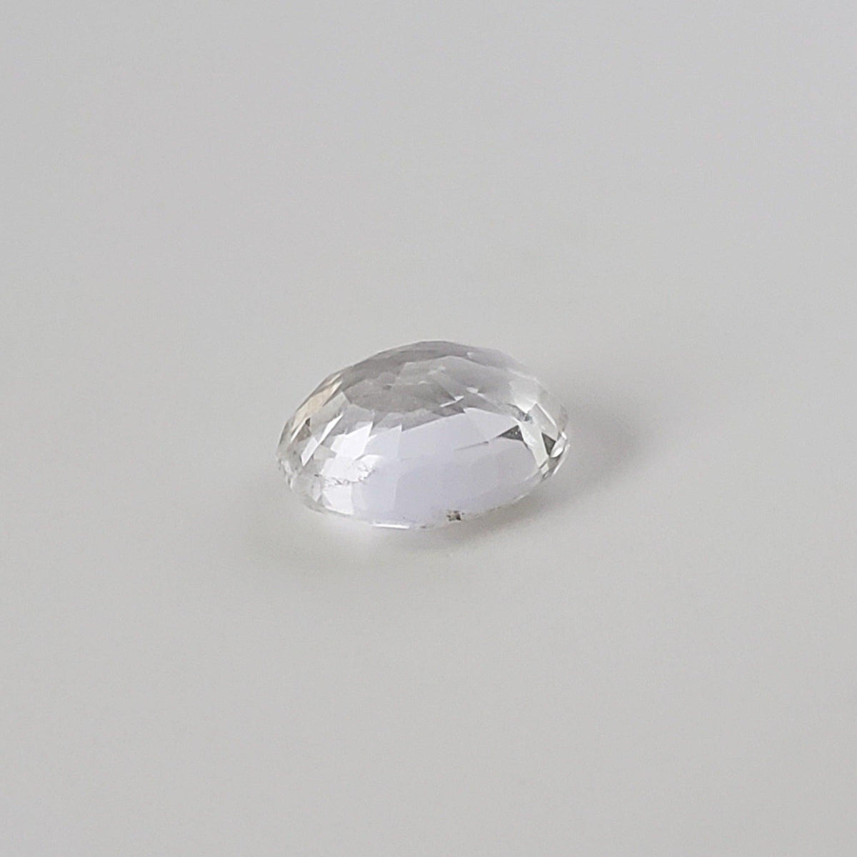  Goshenite | White Beryl | Oval Cut | Clear | 8.7x7mm 1.63ct | Brazil  