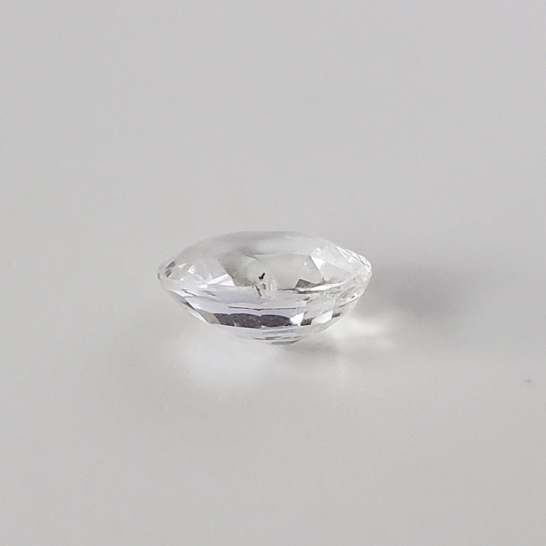  Goshenite | White Beryl | Oval Cut | Clear | 8.7x7mm 1.63ct | Brazil  