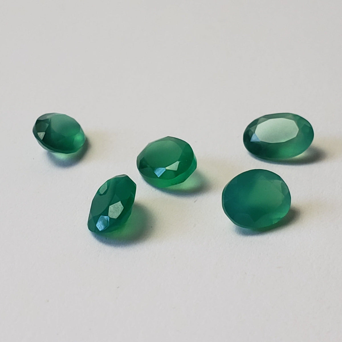  Green Onyx | Oval Cut | 8x6mm 