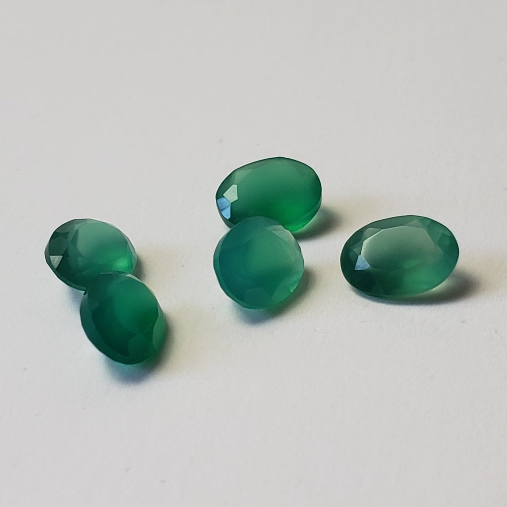  Green Onyx | Oval Cut | 8x6mm 