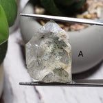 Green Phantom Chlorite Quartz Point | Terminated Quartz Crystal | 23-28 mm | Brazil | Canagem.com