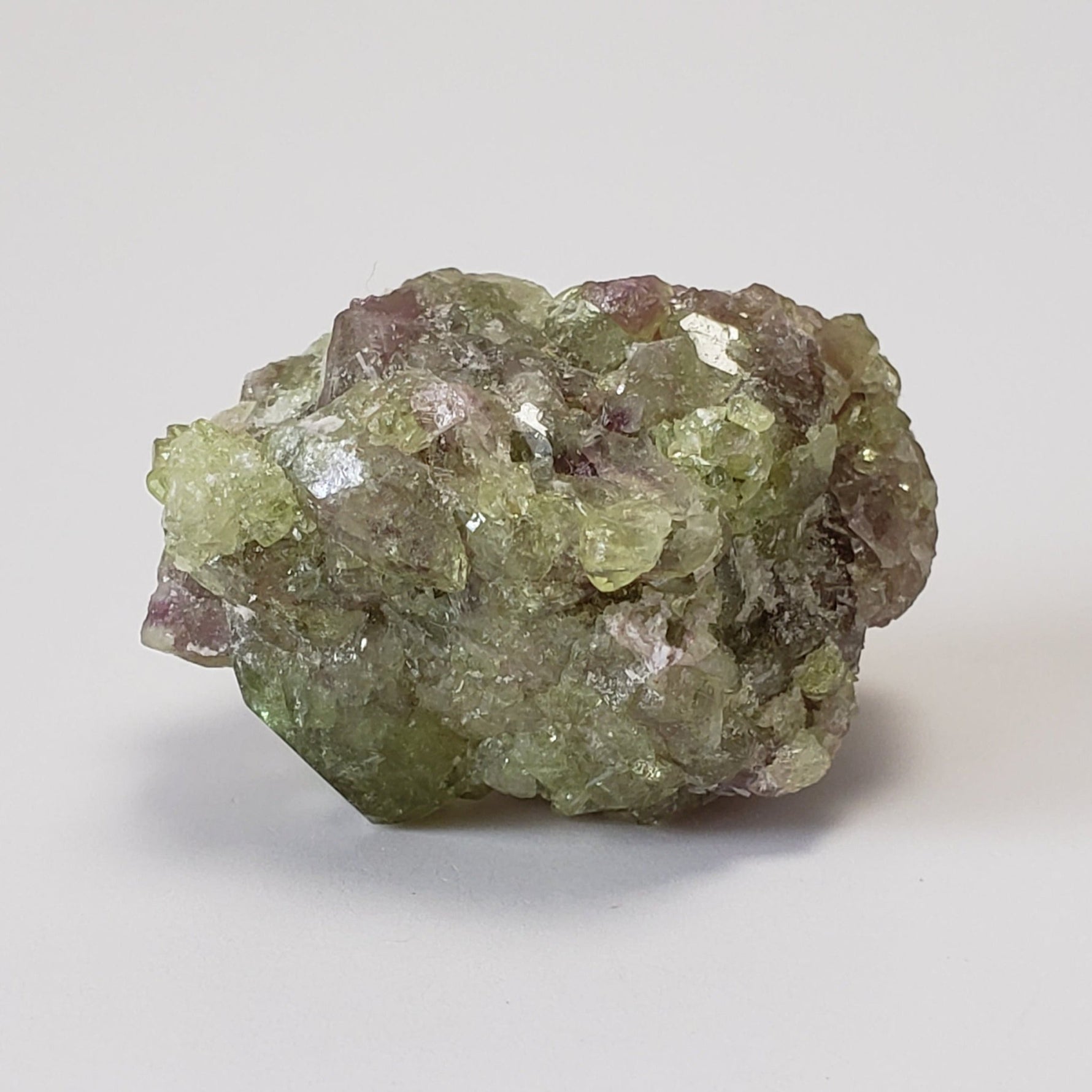  Green Vesuvianite Crystal 16.8 Gr from Quebec 