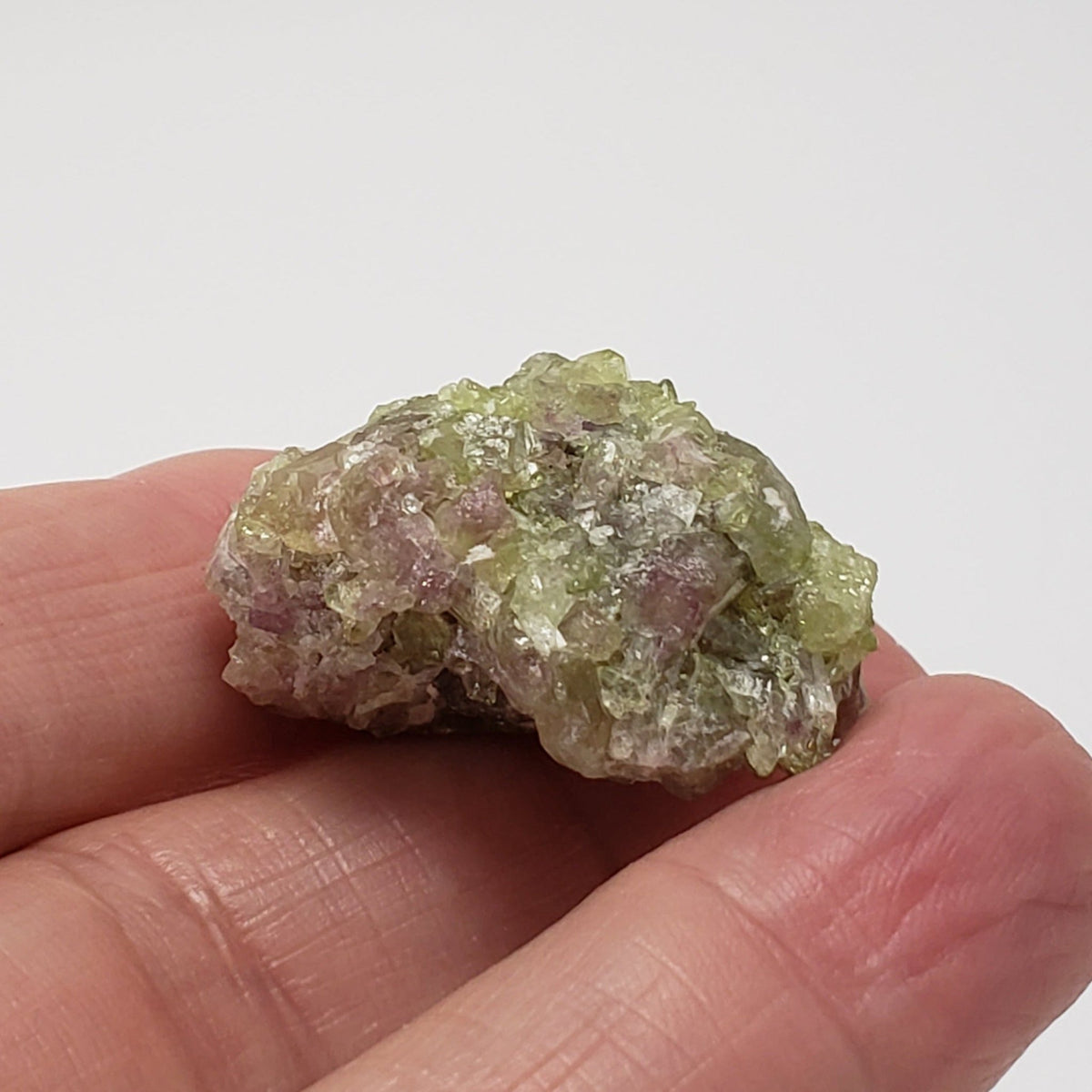  Green Vesuvianite Crystal 16.8 Gr from Quebec 