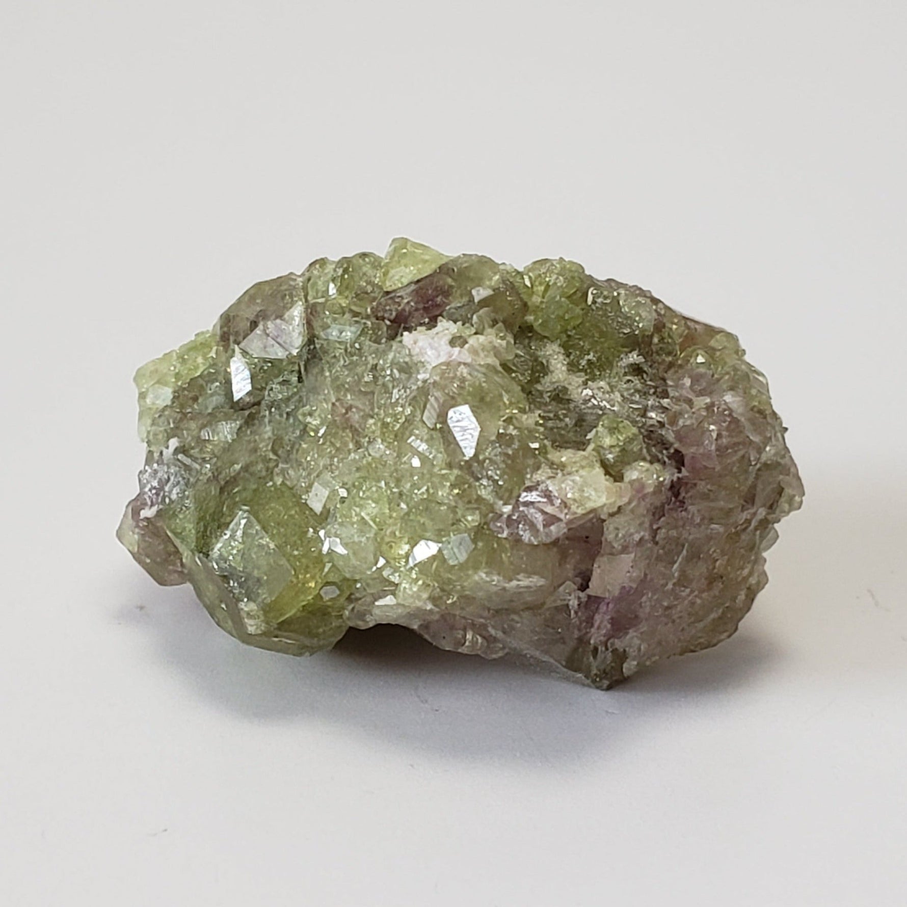  Green Vesuvianite Crystal 16.8 Gr from Quebec 