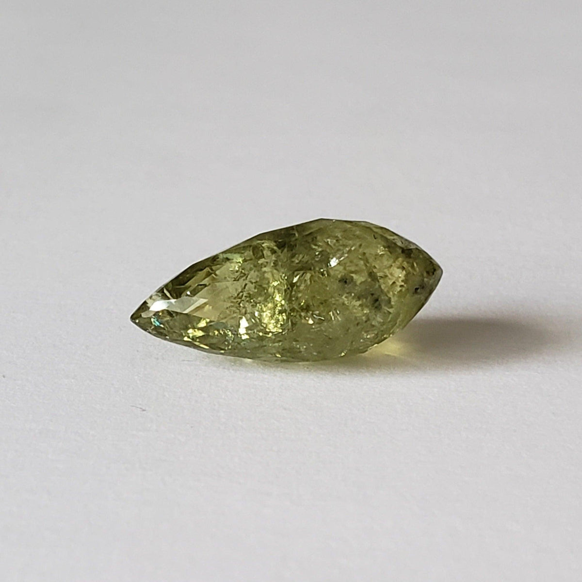  Grossular Mali Garnet | Briolette | Green | 18.5x8mm 10.10ct 