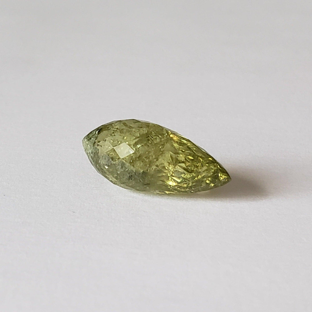  Grossular Mali Garnet | Briolette | Green | 18.5x8mm 10.10ct 