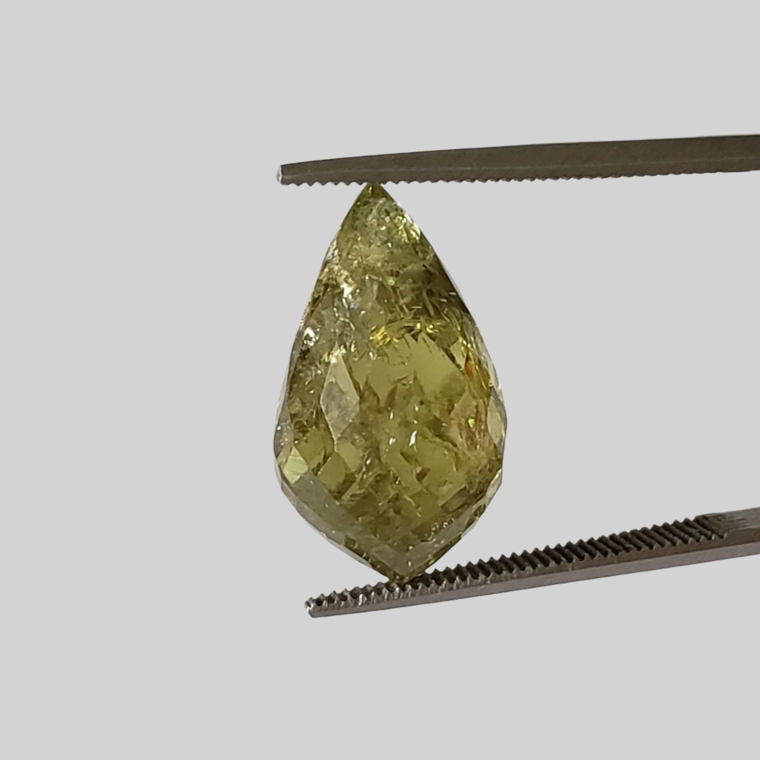  Grossular Mali Garnet | Briolette | Lime Green | 17.5x10mm 13.28ct 