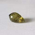 Grossular Mali Garnet | Briolette | Lime Green | 17.5x10mm 13.28ct | Canagem.com