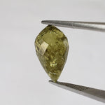 Grossular Mali Garnet | Briolette | Lime Green | 17.5x10mm 13.28ct | Canagem.com