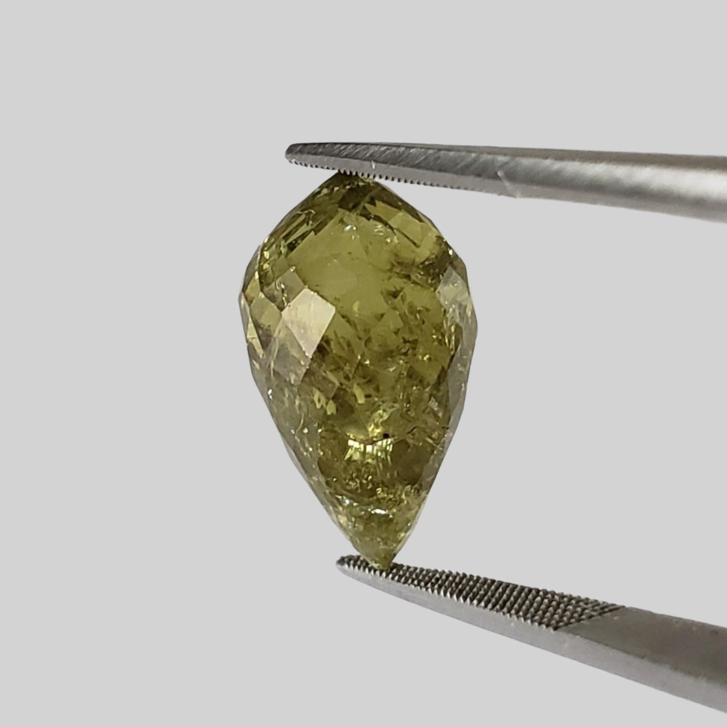  Grossular Mali Garnet | Briolette | Lime Green | 17.5x10mm 13.28ct 