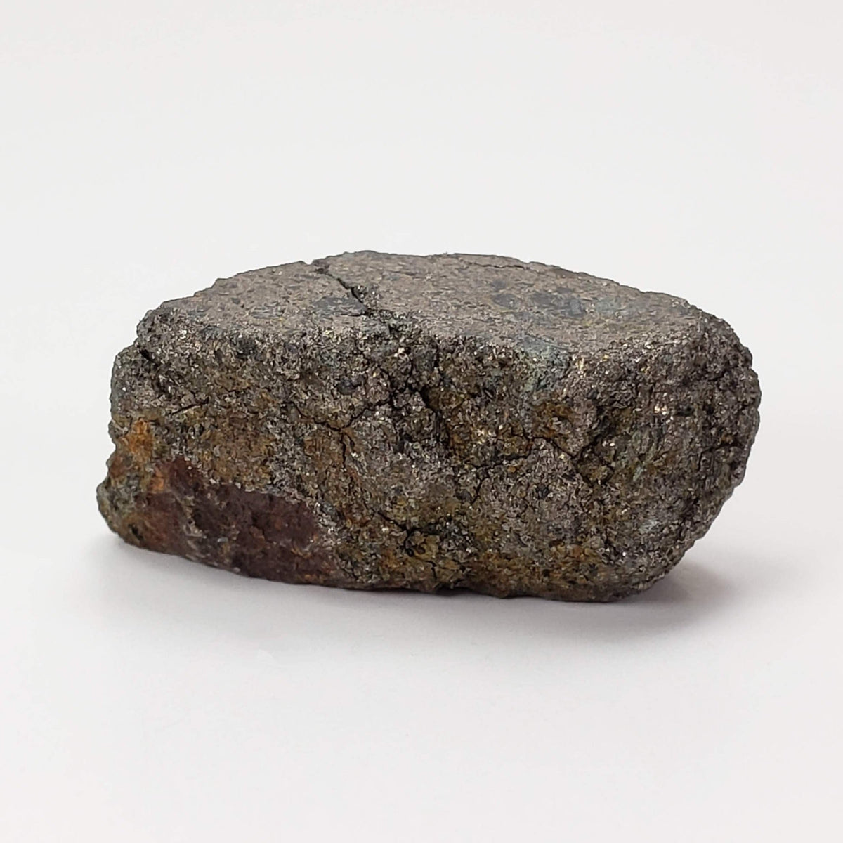  Impact Breccia Part Slice | 13.28 Grams | Metal Rich Impactite | Sudbury Structure, Canada, 