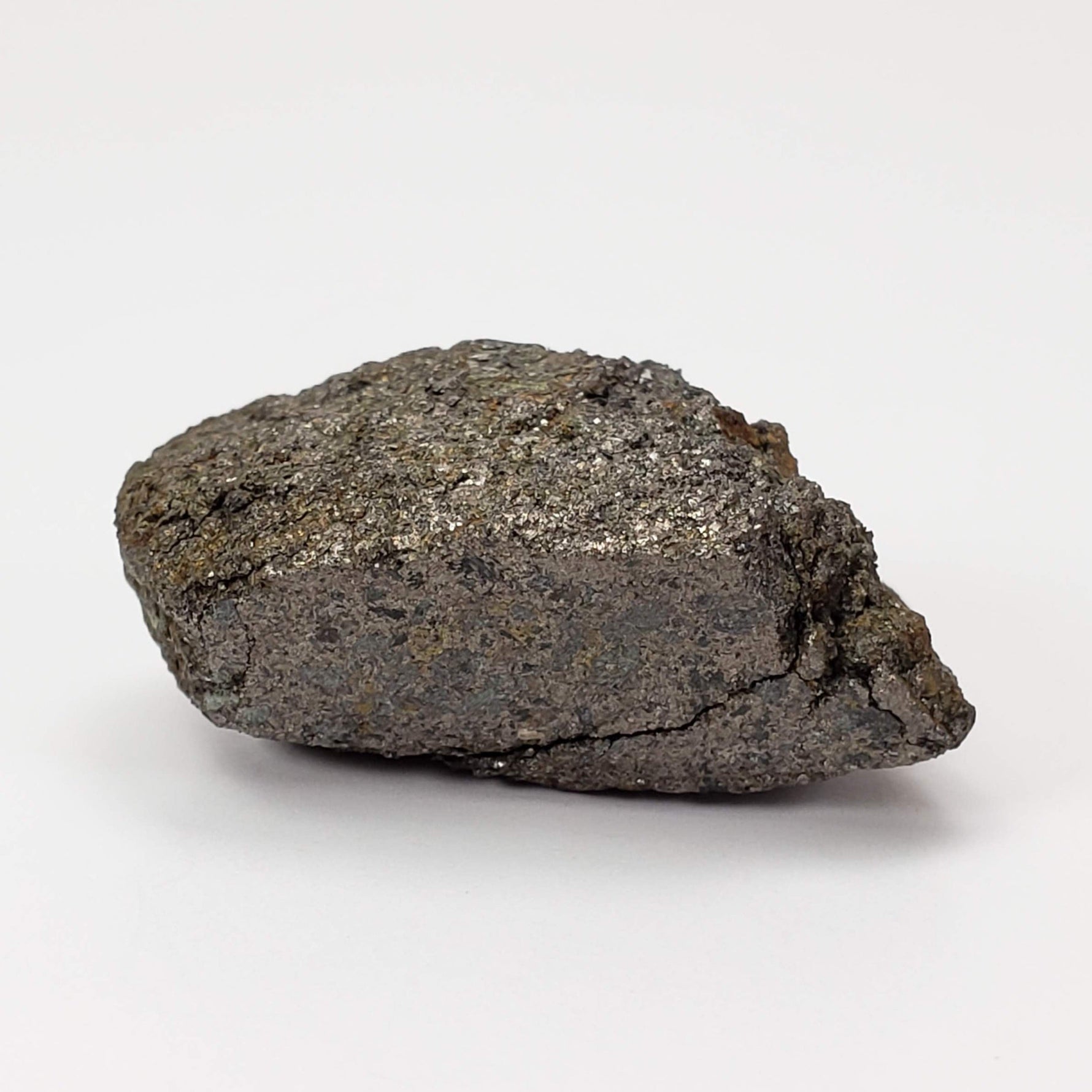  Impact Breccia Part Slice | 13.28 Grams | Metal Rich Impactite | Sudbury Structure, Canada, 