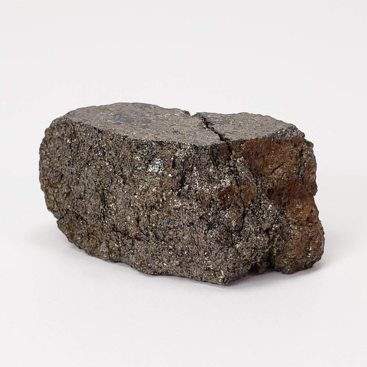  Impact Breccia Part Slice | 13.28 Grams | Metal Rich Impactite | Sudbury Structure, Canada, 