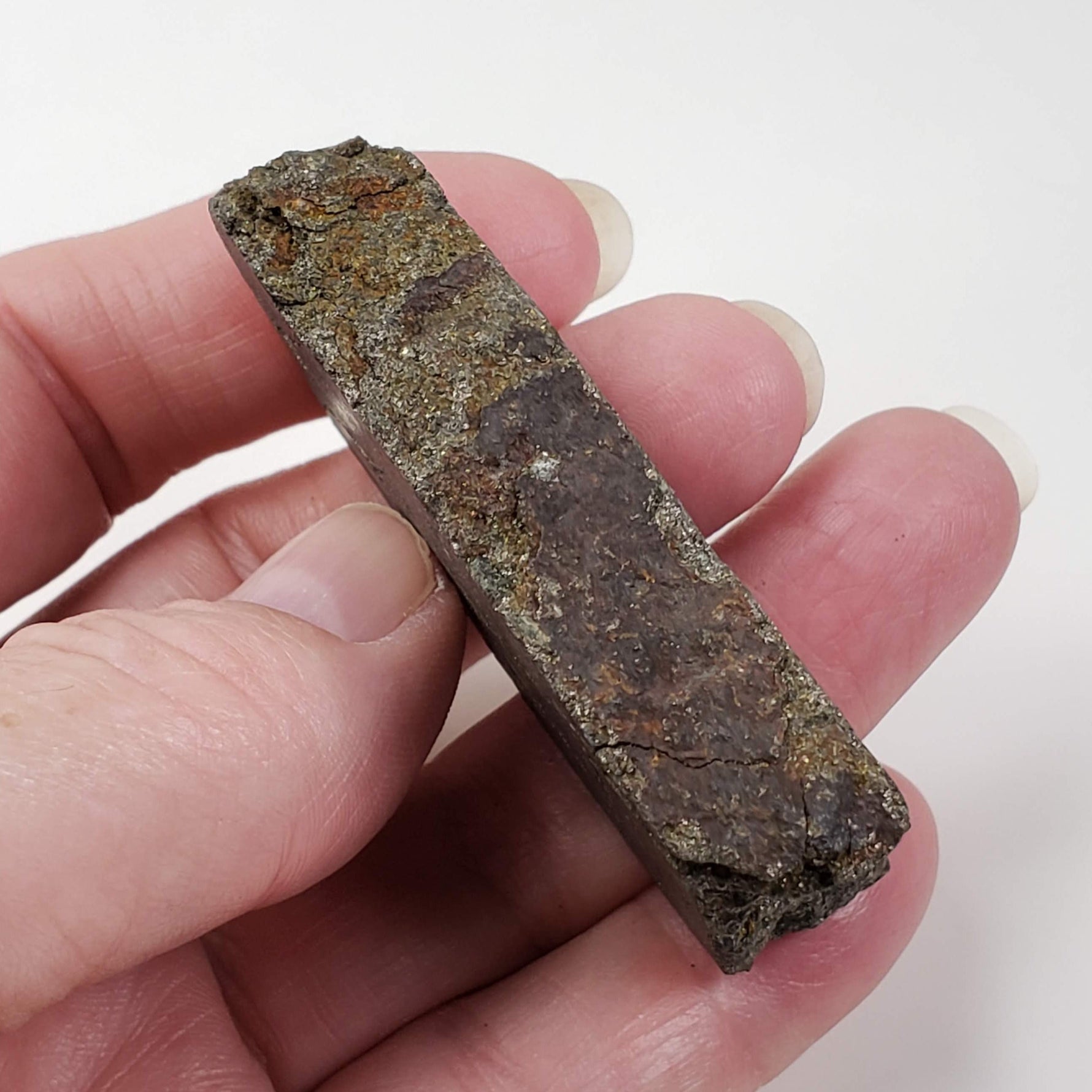 Impact Breccia Part Slice | 83.3 Grams | Metal Rich Impactite | Sudbury Structure, Canada,