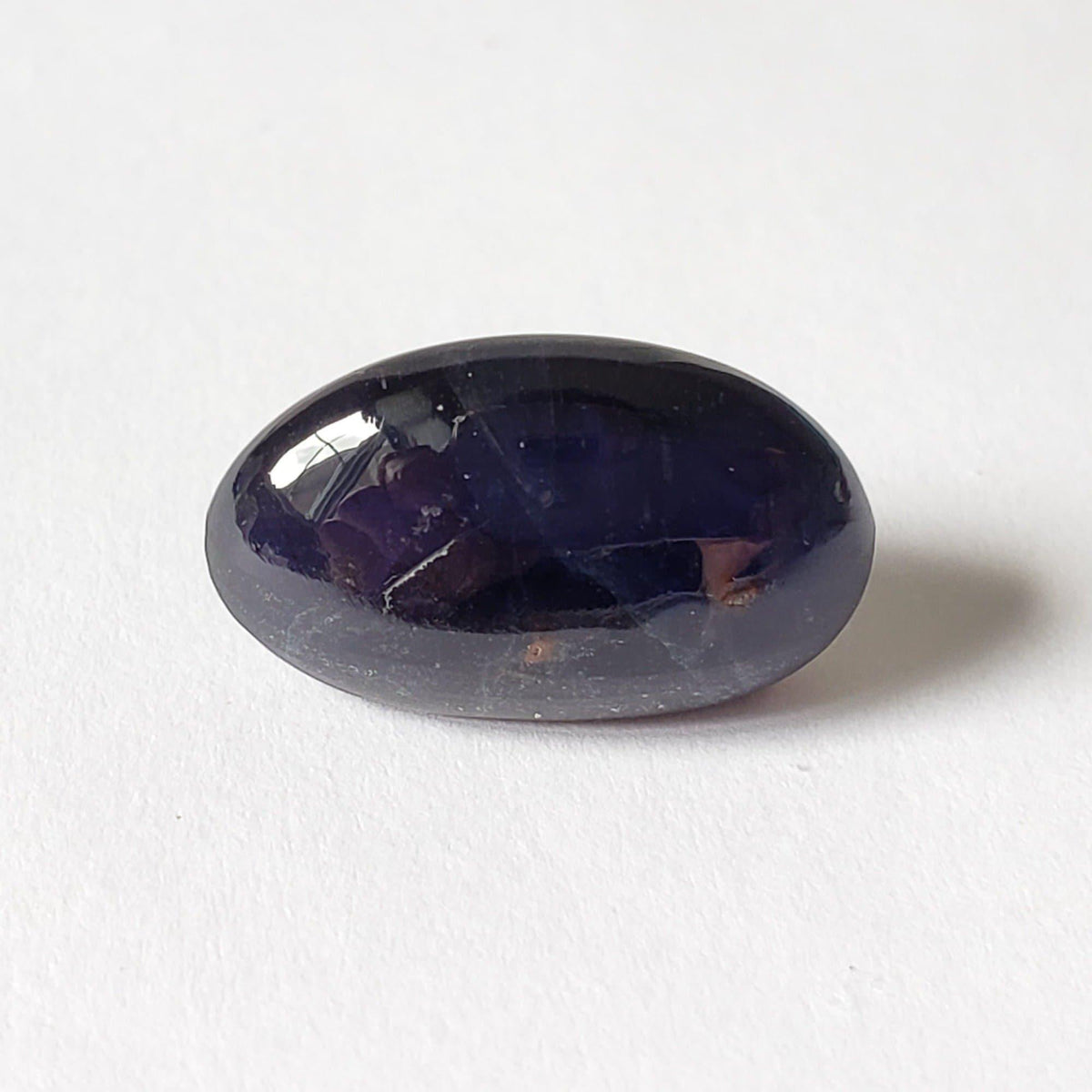 Iolite Cats Eye | Oval Cabochon | Black Blue | 18.2x9mm 11.9ct