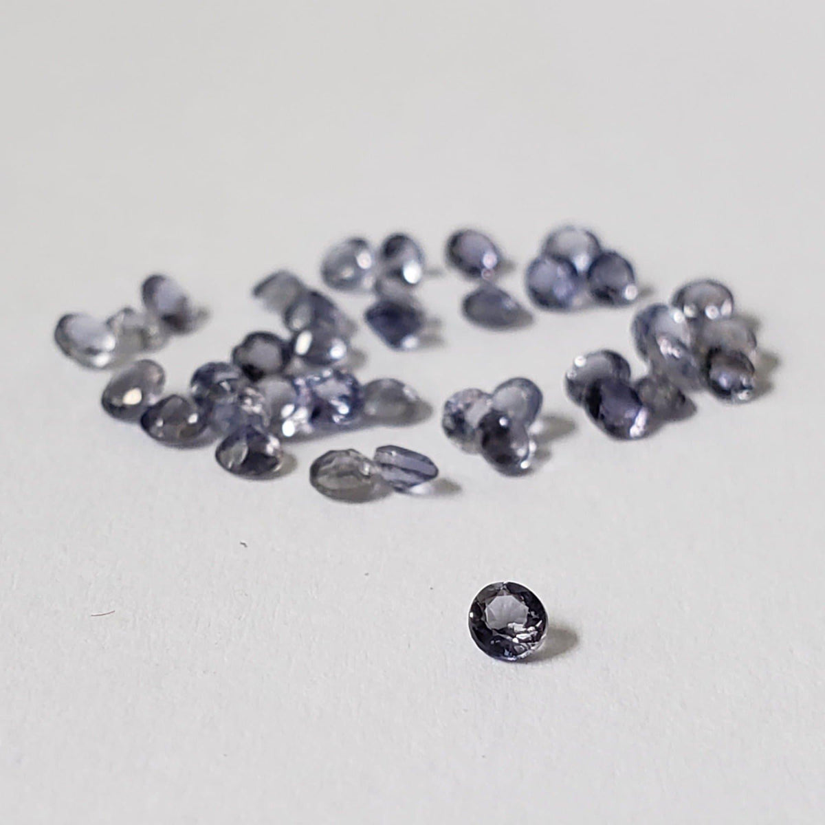 Iolite | Round Cut | Blue Purple | 2.2mm