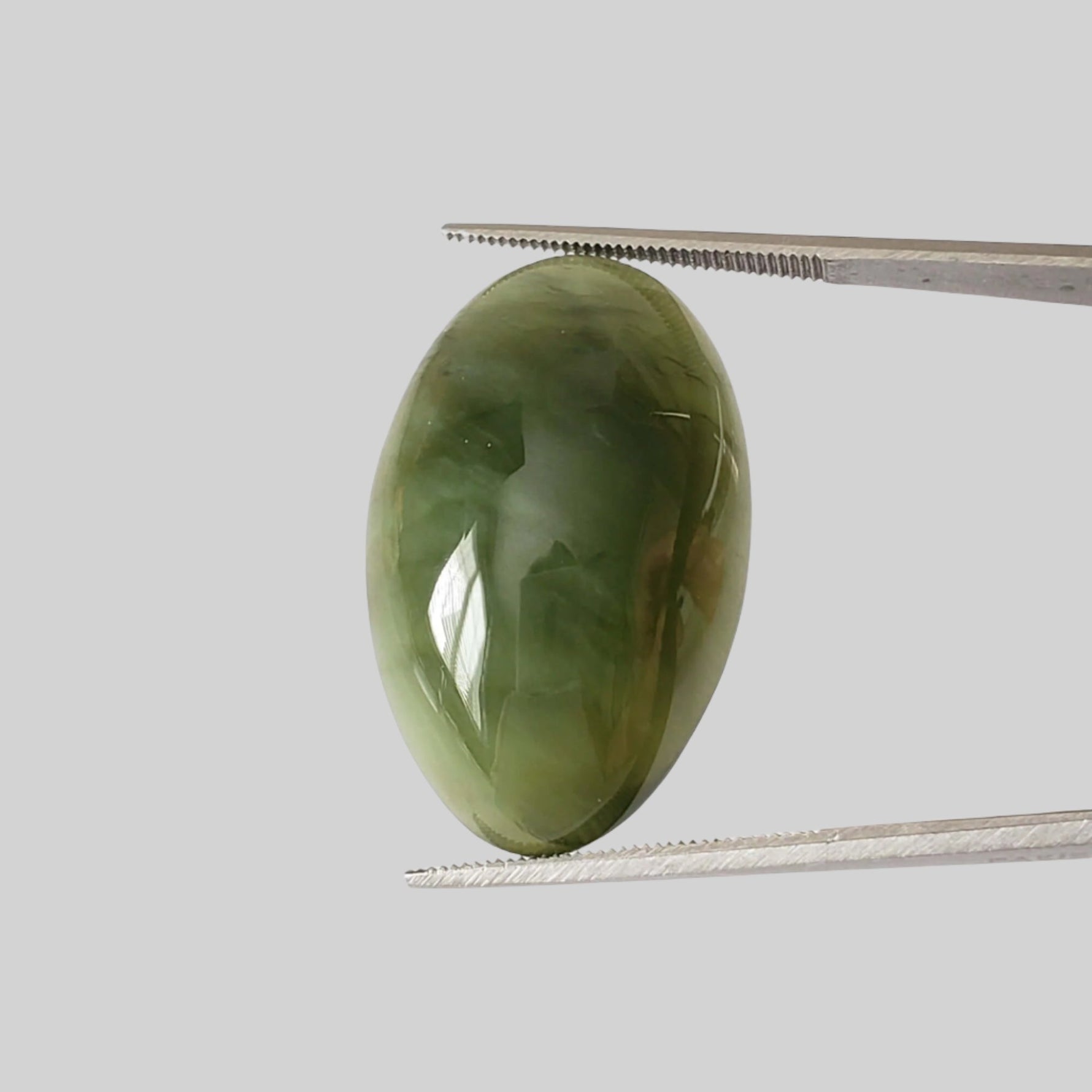  Jade | Oval Cabochon | Green Jade | 30x19 mm 31.55ct | Africa 