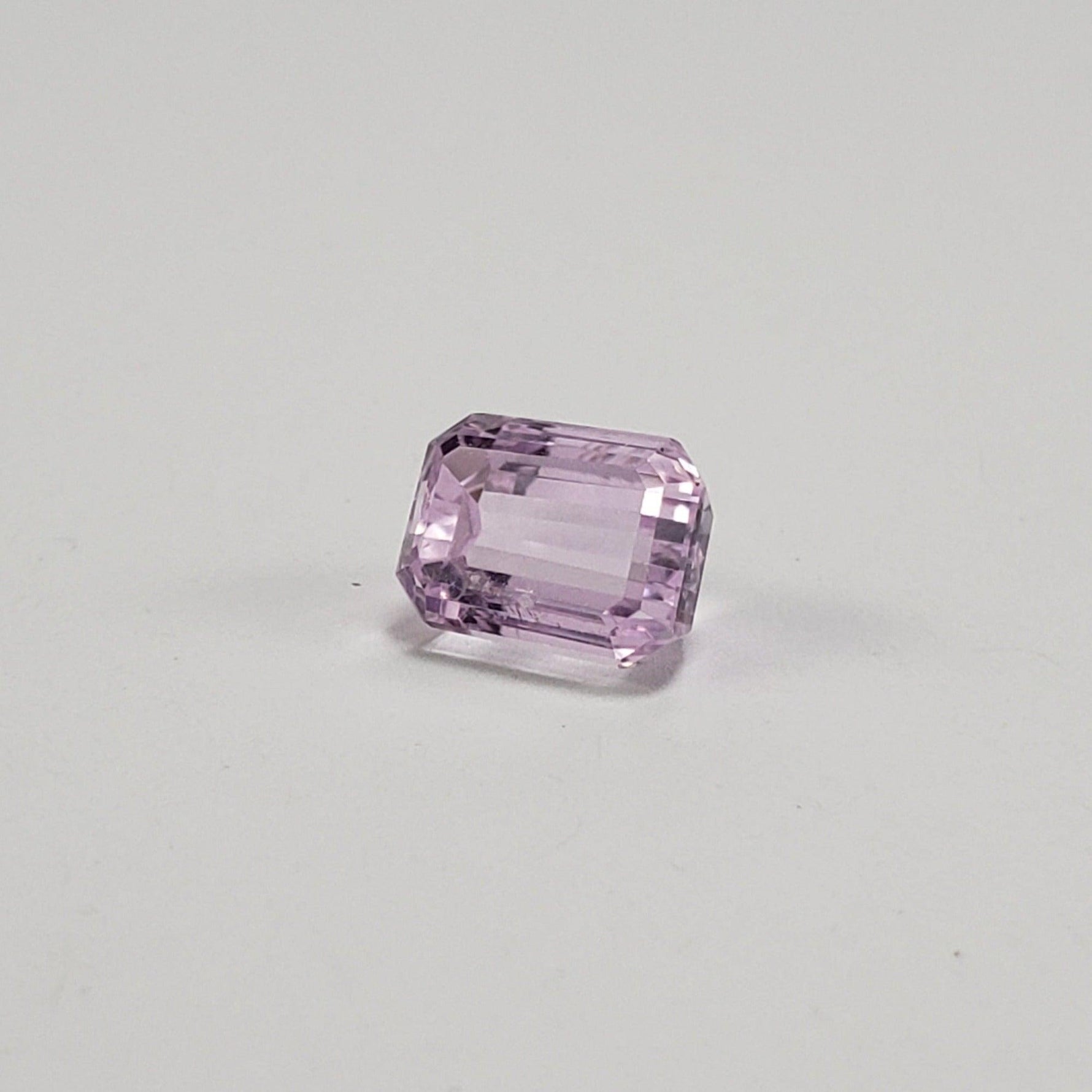 Kunzite | Untreated | Fancy Octagon Cut | Bright Pink | 9x7-6.7mm | Afghanistan