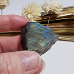 Labradorite | Polished Flat Stone | Natural Rainbow | 46.3 gr | Madagascar