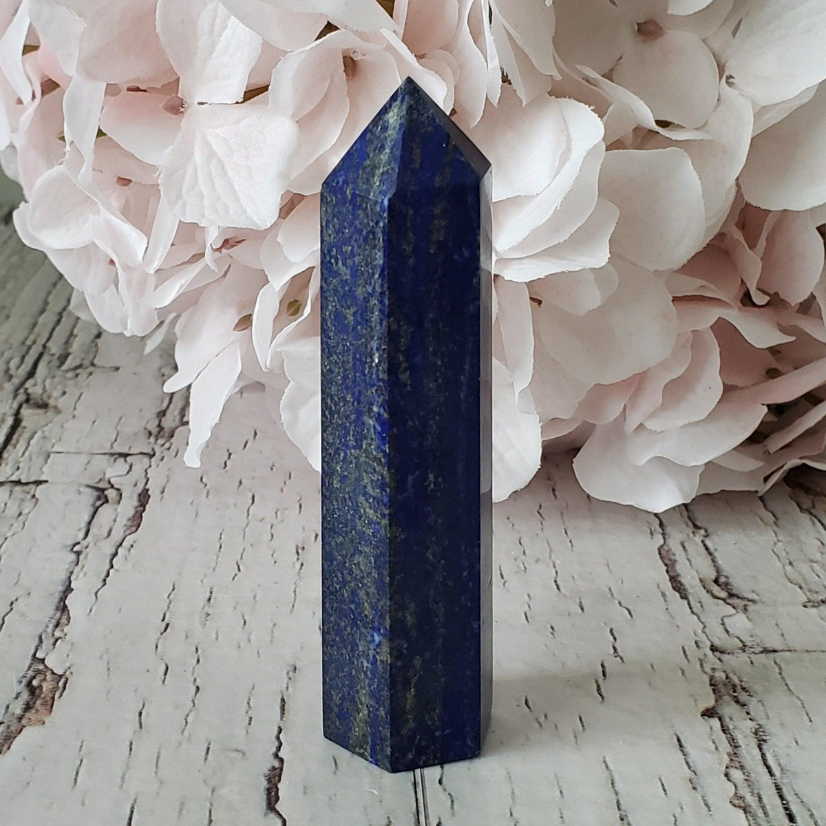  Lapis Lazuli Point 91 mm 96 gr Tower Crystal Point 