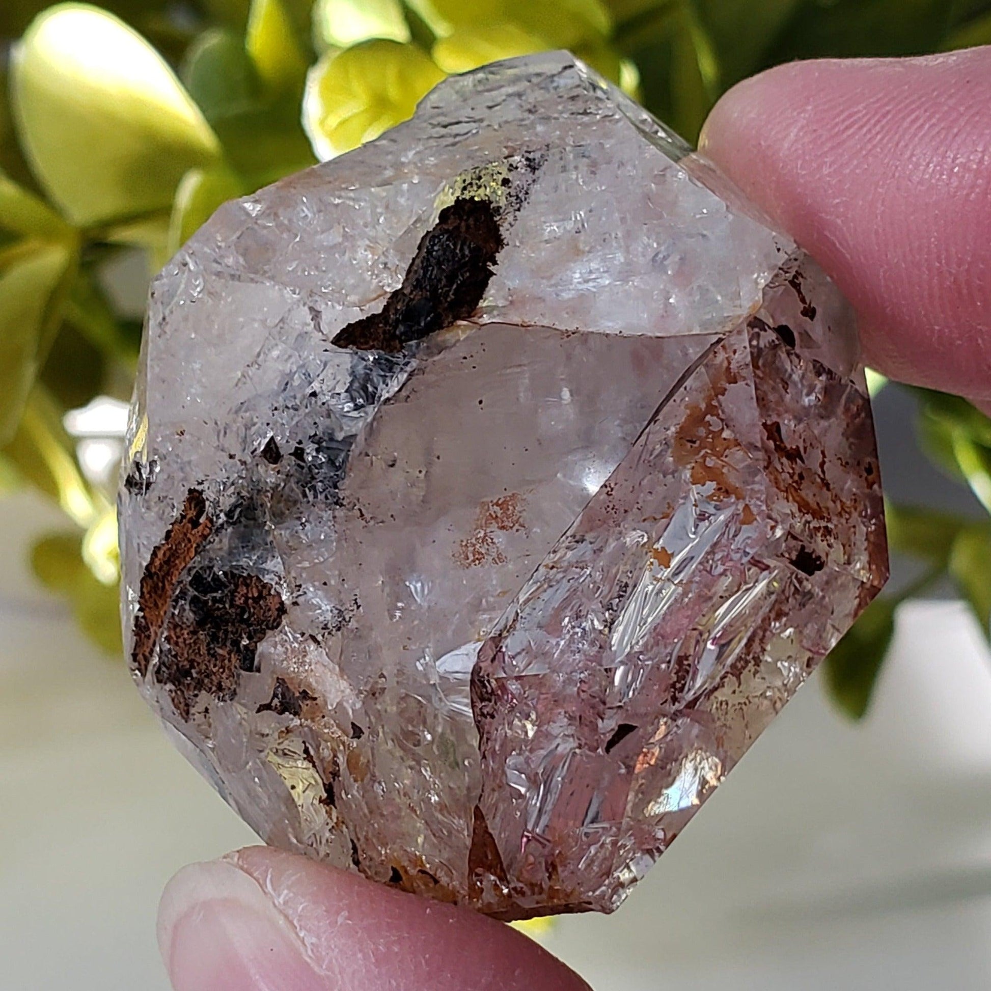 Large Natural Herkimer Diamond 112.2 Gr Quartz Rock Crystal