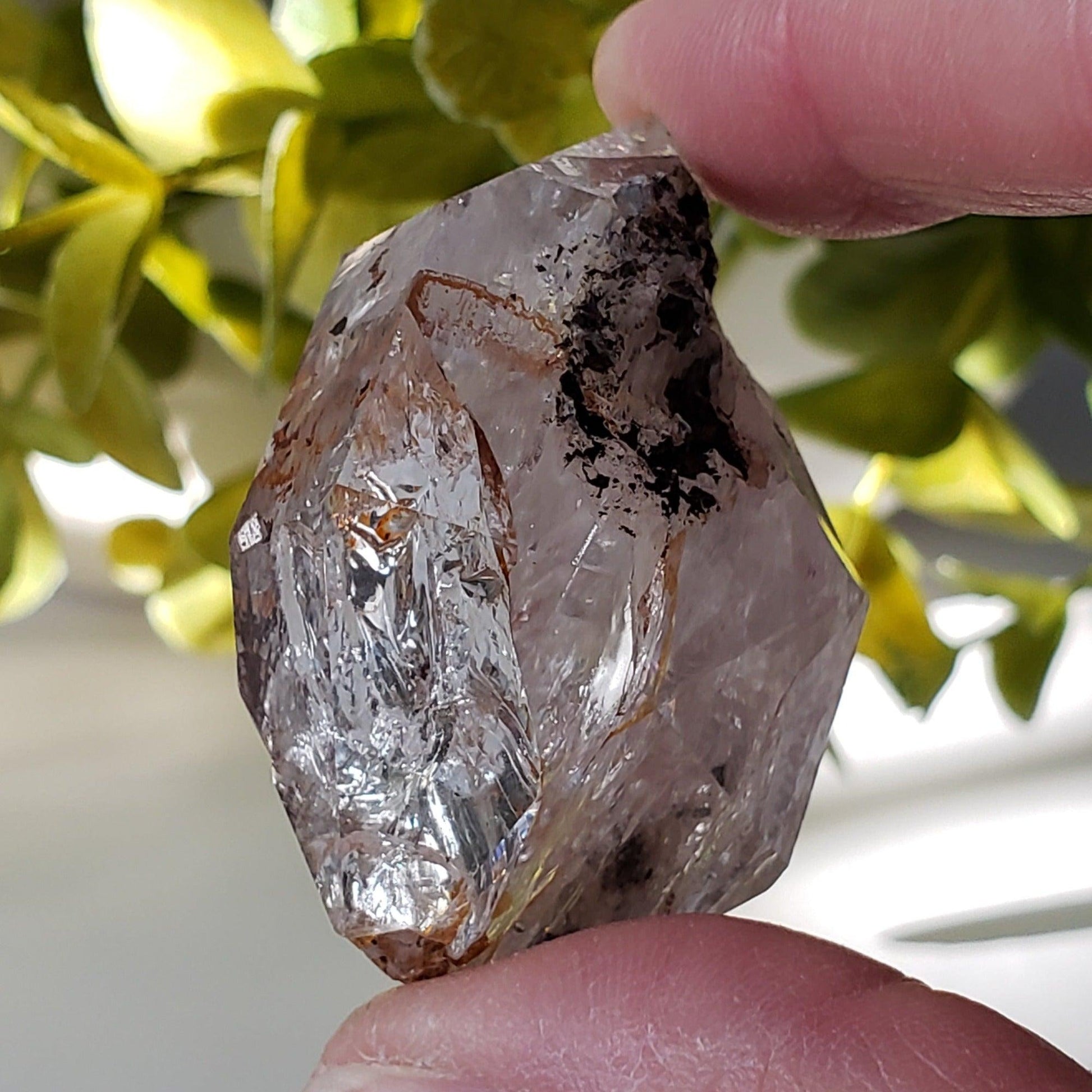 Large Natural Herkimer Diamond 112.2 Gr Quartz Rock Crystal