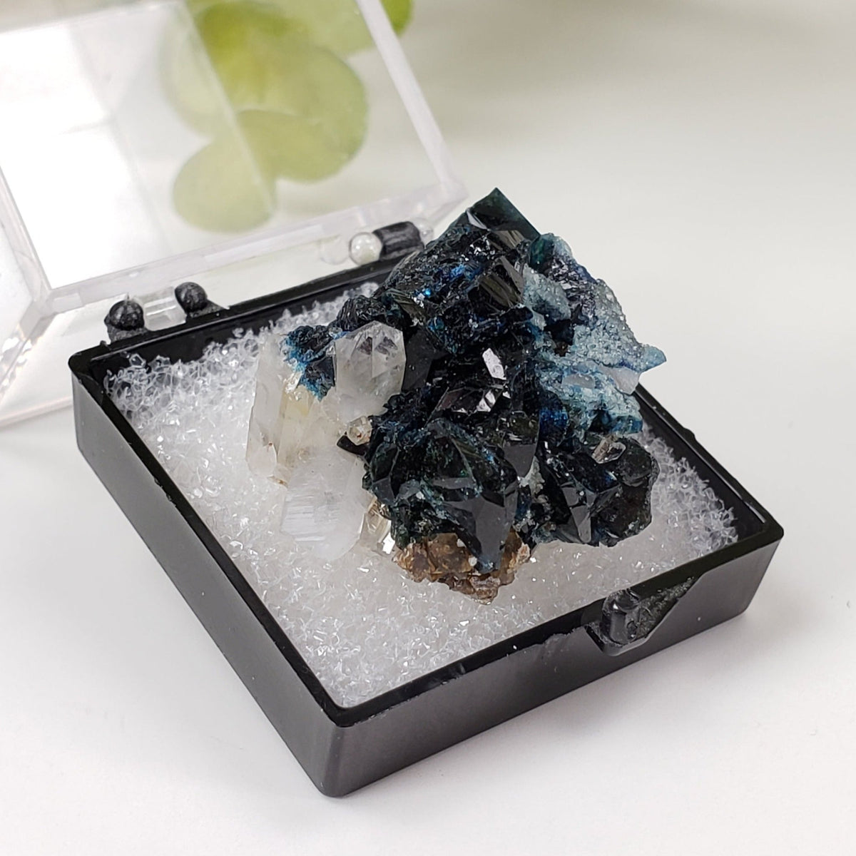  Lazulite Crystal | Perky Box Thumbnail Specimen | Yukon, Canada 