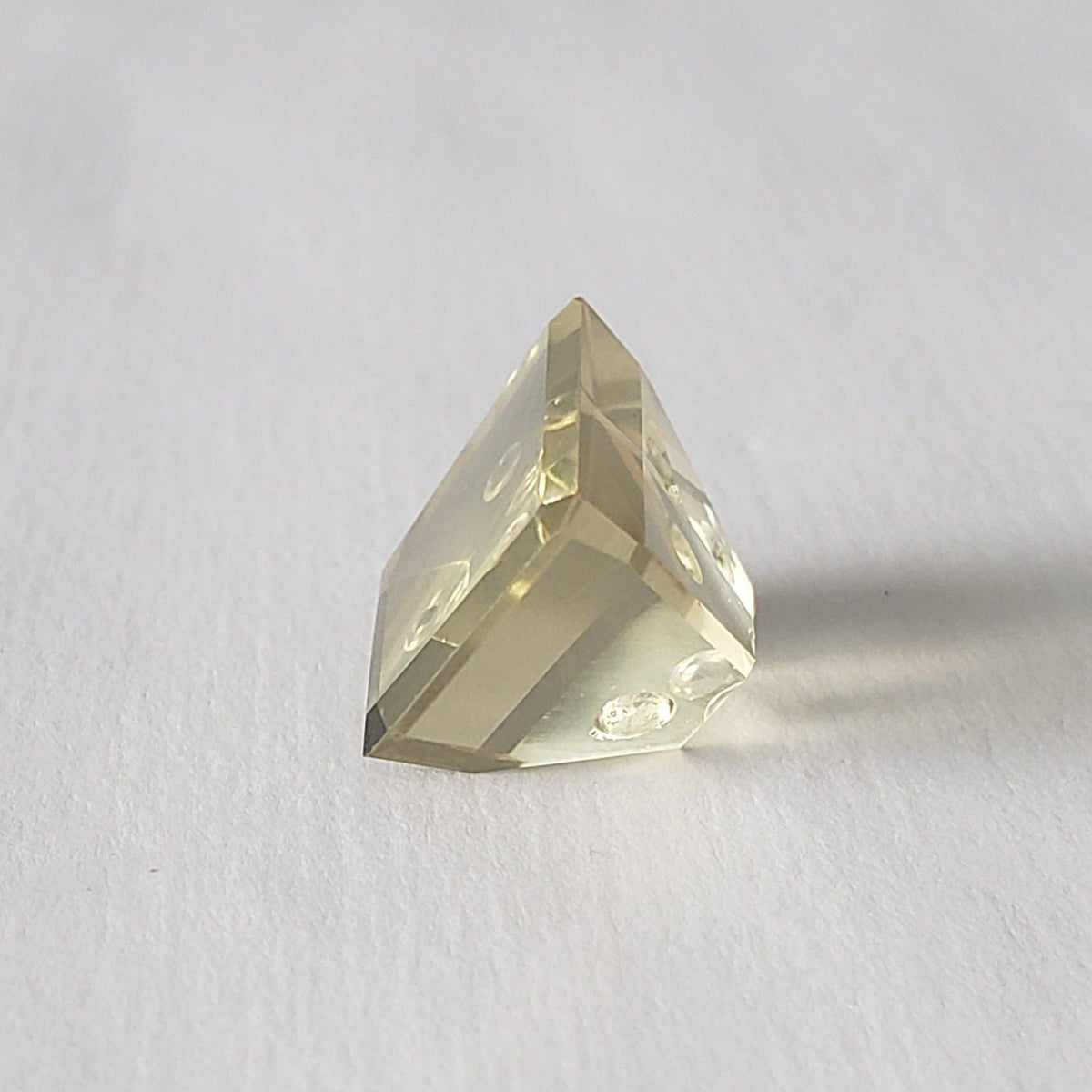  Lemon Citrine | Fancy Laser Cut | Lemon Yellow | 16.3x12.7mm 13.6ct 