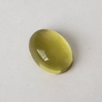 Lemon Citrine | Oval Cabochon | Lemon Green | 14x10mm 6.52ct