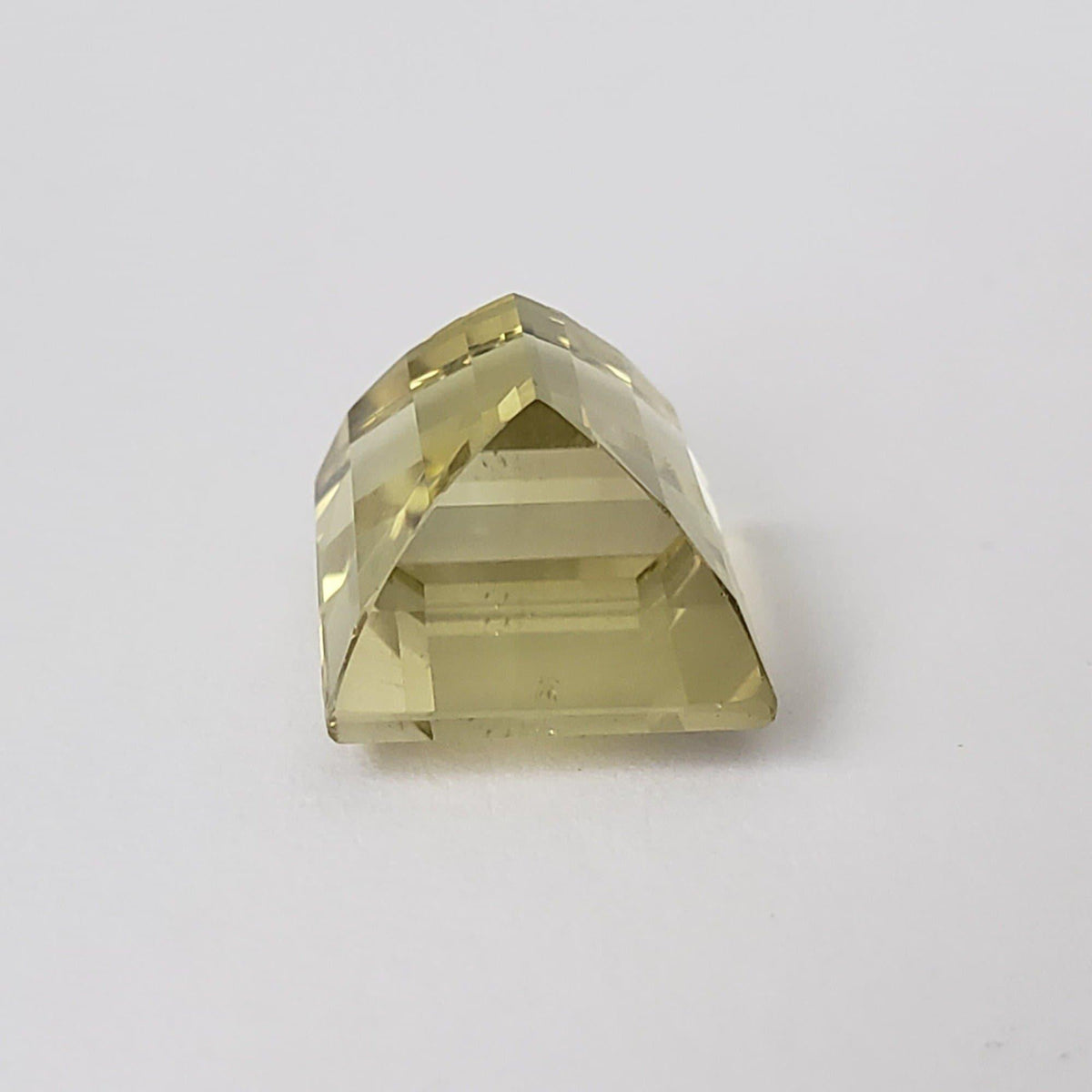 Lemon Quartz | Baguette Cut | Greenish Yellow | 13x11mm 9.88ct