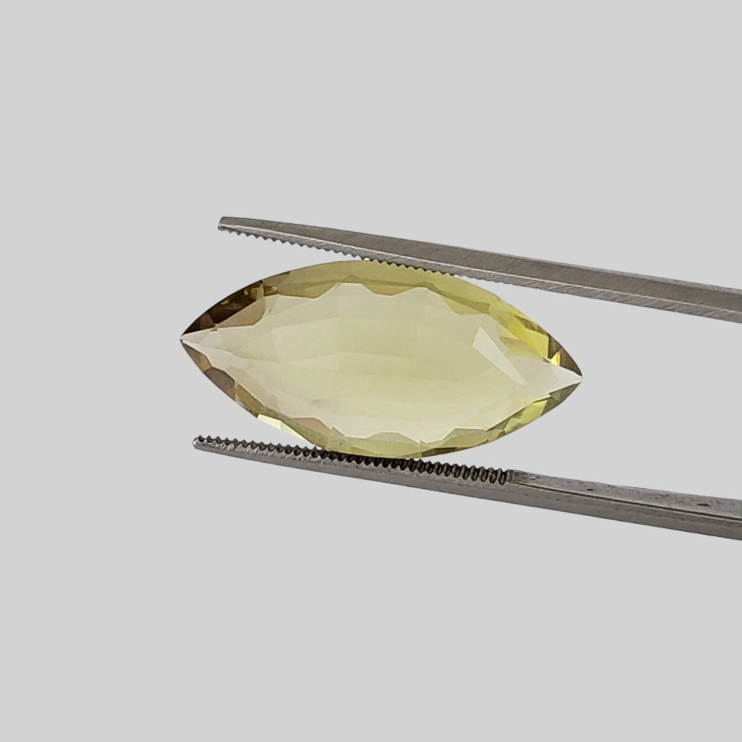  Lemon Quartz | Marquise Cut | Greenish Yellow | 24x12mm 10.6ct 