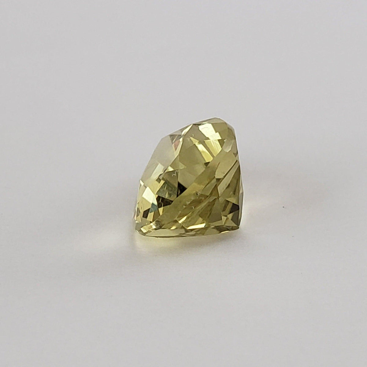  Lemon Quartz | Pear Shape Cut | Greenish Yellow | 16.5x11mm 7.4ct 