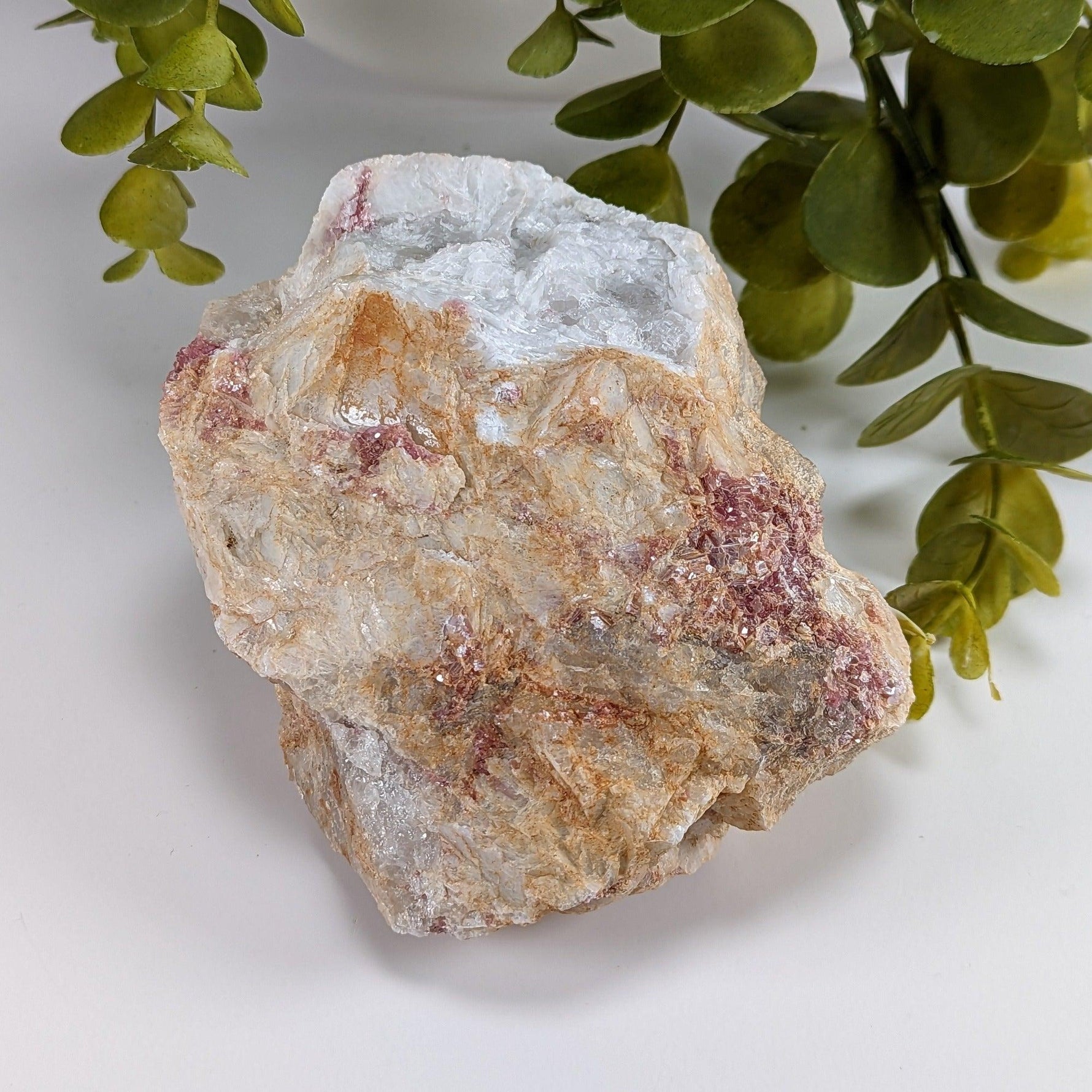 Lepidolite on Quartz Mineral | 661 Grams | Gunnison Co. Colorado