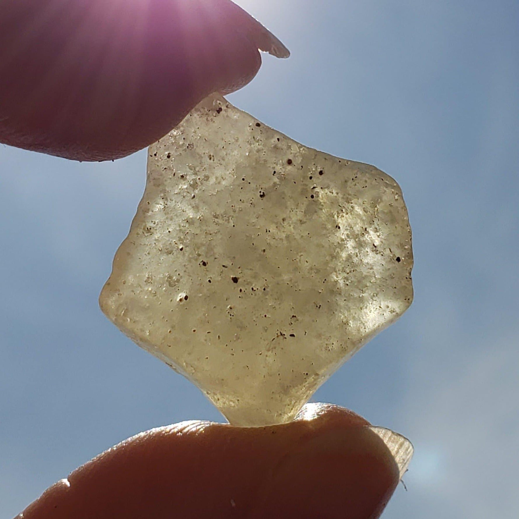 Libyan Desert Glass Tektite | 5.64 Grams | Authentic Impactite