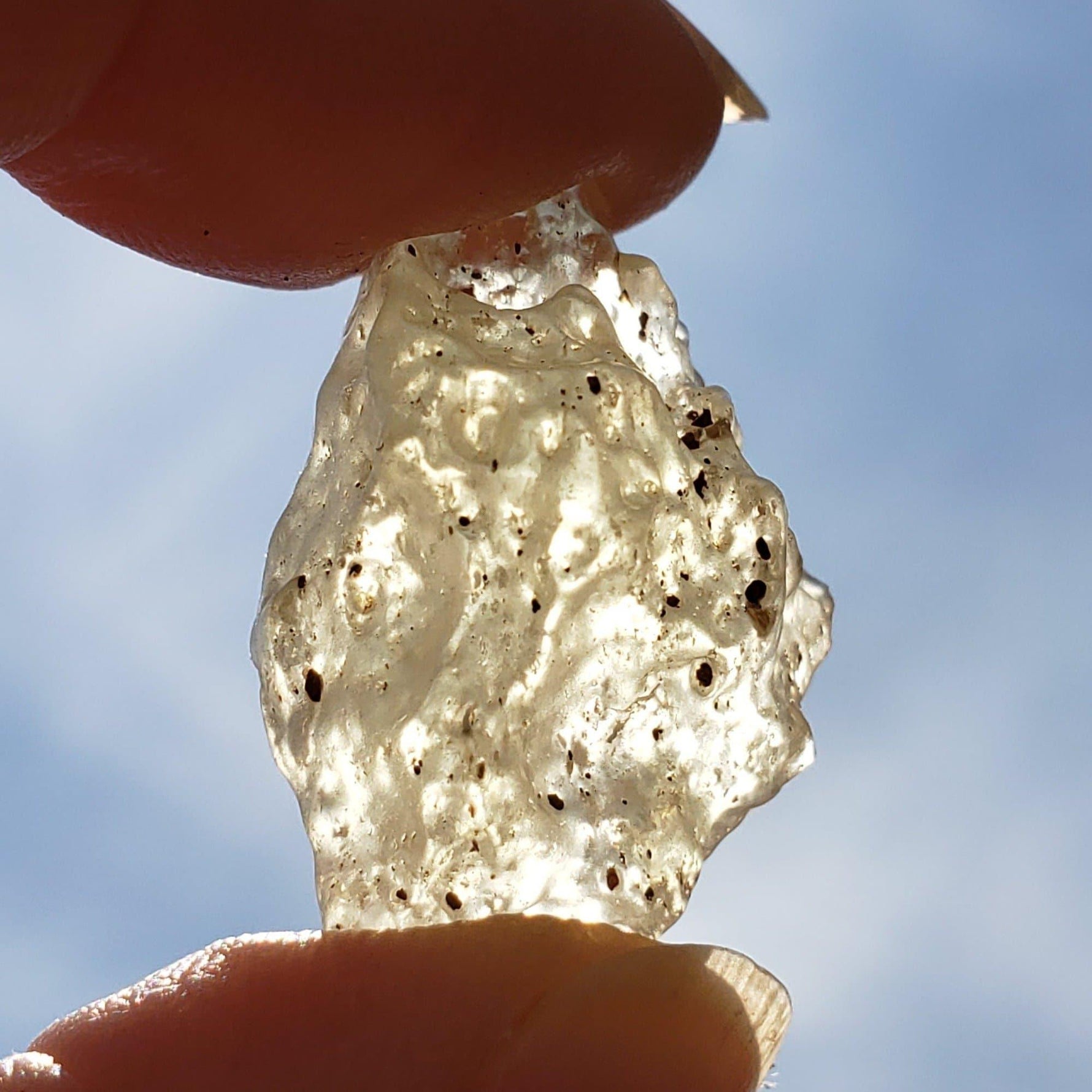 Libyan Desert Glass Tektite | 5.81 Grams | Authentic Impactite