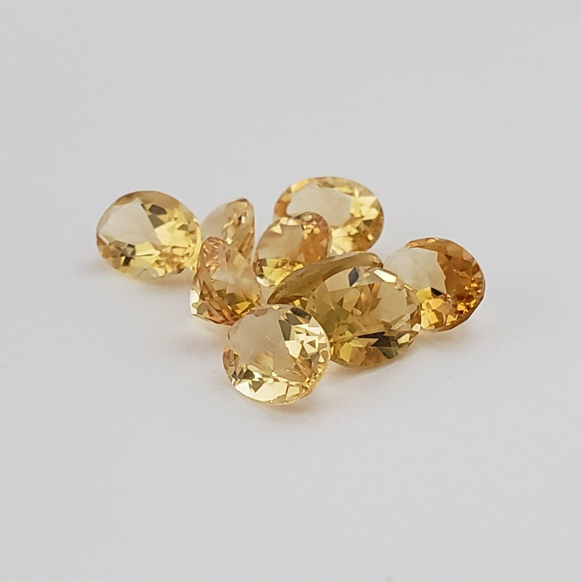  Madeira Citrine | Oval Cut | Golden | 8x6mm 