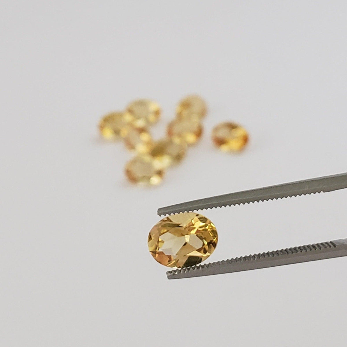  Madeira Citrine | Oval Cut | Golden | 8x6mm 