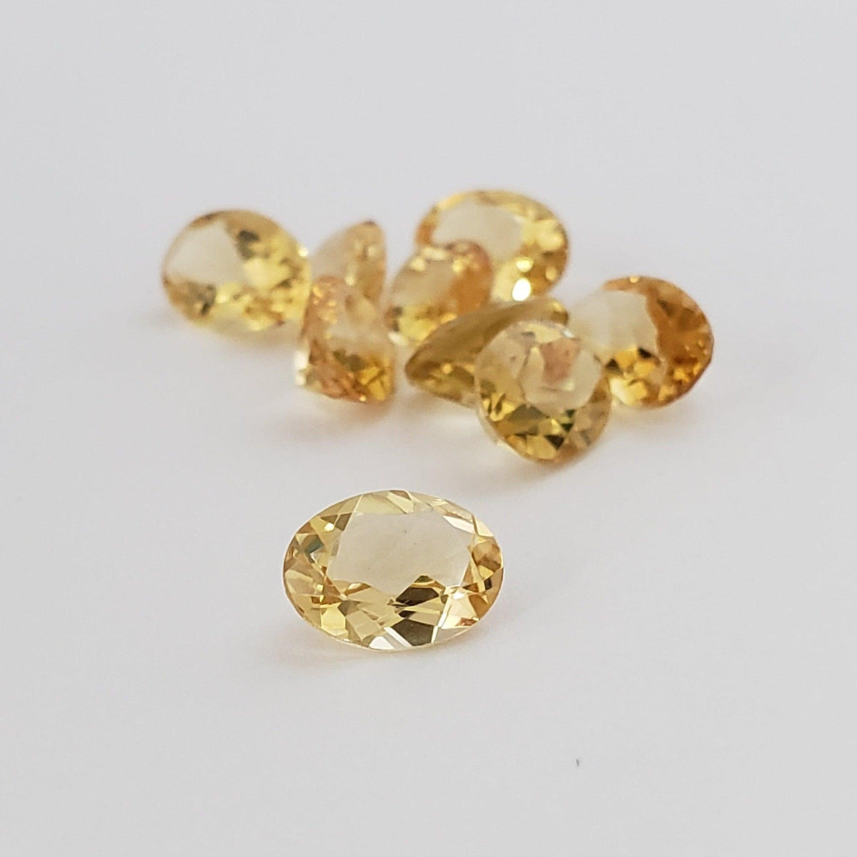  Madeira Citrine | Oval Cut | Golden | 8x6mm 